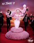 Jimbo (Winner of "Drag Race: All Stars 8" with four challenge wins and one bottom placement) Jimbo (Winner of "Drag Race: All Stars 8" with four challenge wins and one bottom placement)