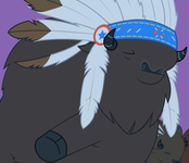 Cheif Thunderhooves the buffalo Cheif Thunderhooves the buffalo