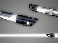 White lightsaber White lightsaber