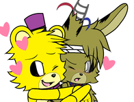 Golden Freddy x Springtrap Golden Freddy x Springtrap