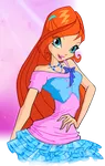 Bloom Fairy of the dragon flame Bloom Fairy of the dragon flame