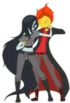 Marceline and flame prince Marceline and flame prince