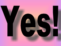 Yes! Yes!