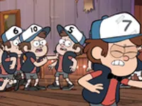Gravity Falls: "Double Dipper": The twins find a copy machine that doesn`t just copy paper... Gravity Falls: "Double Dipper": The twins find a copy machine that doesn`t just copy paper...
