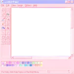 Windows paint aesthetic