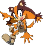 Sticks the badger
