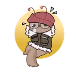 Pogtopia Wilbur Soot as an Otter