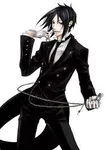Sebastian Michaelis (I think that's how it's spelled :T) Sebastian Michaelis (I think that's how it's spelled :T)