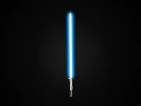 Blue lightsaber
