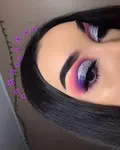 purple cut crease purple cut crease