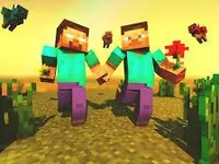 steve x herobrine