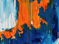 Blue and orange Blue and orange
