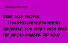 Teenager Posts! :D Teenager Posts! :D
