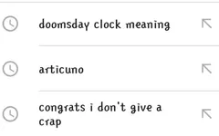 Last 3 things you searched up Last 3 things you searched up