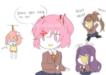 Doki Doki Literature club memes! Doki Doki Literature club memes!