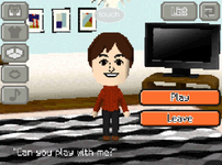will you play with him? will you play with him?