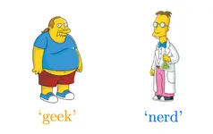 Geek or nerd? Geek or nerd?