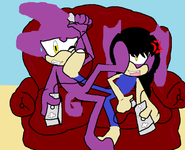 Which picture of me and Espio is better? Which picture of me and Espio is better?
