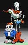 who do you like more, papyrus or sans? who do you like more, papyrus or sans?