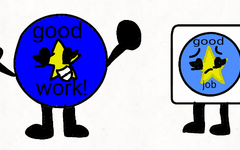 Which style of Sticker? Which style of Sticker?