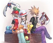 What trainer from red and blue/green do you like more? What trainer from red and blue/green do you like more?