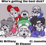Which Chipmunk is getting the best dick? Which Chipmunk is getting the best dick?