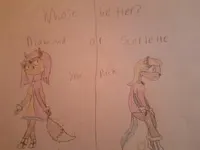 Who looks better with Shadow? Who looks better with Shadow?