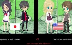Japanese Uniform or American Clothes Japanese Uniform or American Clothes