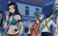 Fairy Tail: Levy vs Cana Fairy Tail: Levy vs Cana
