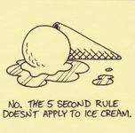 Do you believe in the 5 second rule? Do you believe in the 5 second rule?