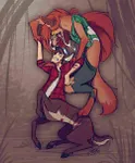 Deer Dipper vs Werewolf Wendy Deer Dipper vs Werewolf Wendy