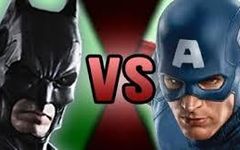 Who do you like better? Batman? Or Captain America? Who do you like better? Batman? Or Captain America?