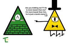 Illuminati or Bill Cipher? Illuminati or Bill Cipher?
