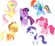 Favourite mane six pony? (I picked the scariest pics ever...) Favourite mane six pony? (I picked the scariest pics ever...)