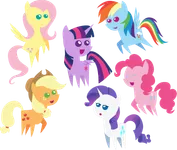 Favourite mane six pony? (I picked the scariest pics ever...) Favourite mane six pony? (I picked the scariest pics ever...)