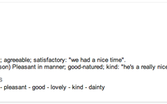 How nice are you? (1) How nice are you? (1)