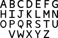 Do you know the alphabet? Do you know the alphabet?