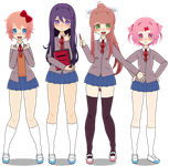 Which Doki Doki Literature Club Character Are You? Which Doki Doki Literature Club Character Are You?