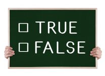 True or false? (3) True or false? (3)