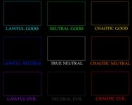 Where are you on the alignment chart? Where are you on the alignment chart?