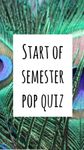 Academy Pop Quiz 1 Academy Pop Quiz 1