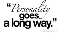 Personality - Determined by You Personality - Determined by You