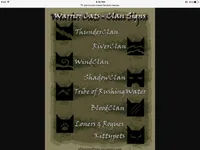 What warriorcats clan are you in? What warriorcats clan are you in?