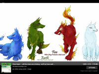 What elemental wolf are you? What elemental wolf are you?