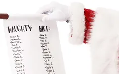 are you on the naughty or nice list ? are you on the naughty or nice list ?