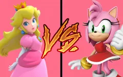 Princess Peach "Princess Toadstool" VS Amy Rose "Rosy the Rascal" Princess Peach "Princess Toadstool" VS Amy Rose "Rosy the Rascal"