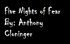 Five Nights of Fear Five Nights of Fear