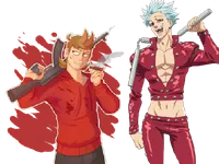 Who's Hotter? Tord from Eddsworld ( 5 foot 3 inches tall ) or Ban from Seven Deadly Sins ( 6 foot 11 inches tall ) Who's Hotter? Tord from Eddsworld ( 5 foot 3 inches tall ) or Ban from Seven Deadly Sins ( 6 foot 11 inches tall )
