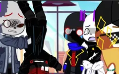 If you saw the star sanses and bad sanses fighting, what's the first thing you do?