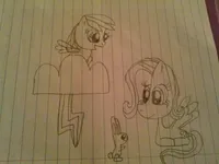 do you like this picture? It may be blurry. Its supossed to be fluttershy and rainbow dash. do you like this picture? It may be blurry. Its supossed to be fluttershy and rainbow dash.